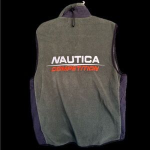 VINTAGE 1997 men’s Nautica competition fleece vest XL
